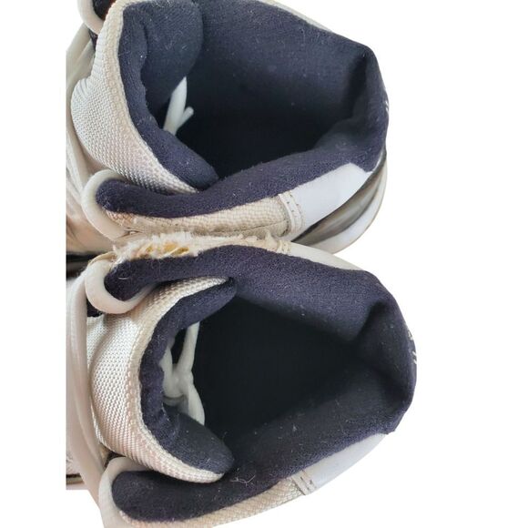 Nike Jordan 45 Retro Concord Sneakers GS Youth 7Y Ws 8 Hi-Top Blk Wht 378038-100 - Picture 13 of 15